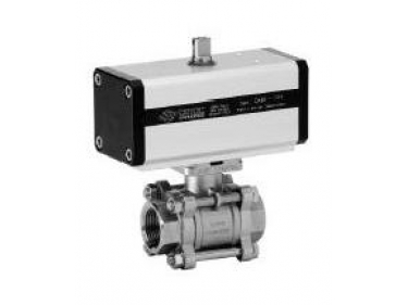 Stainless Ball Valve with Pneumatic Actuator